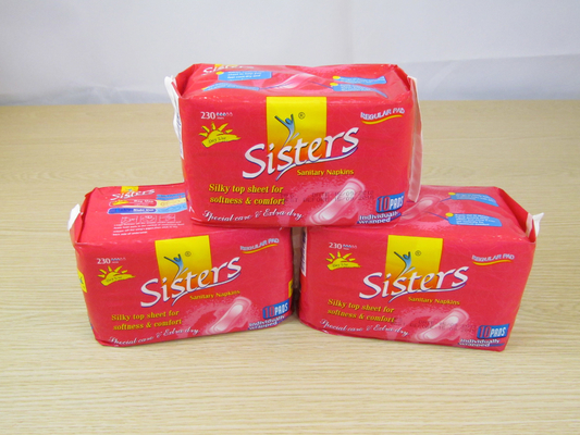 Semalam Sanitary Napkin Pads 320mm Ultra Tipis Maxi Pads Untuk Wanita