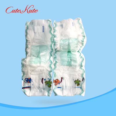 Magic Tape Comfort Non Woven Baby Diaper Anti Bocor SAP Paper Core