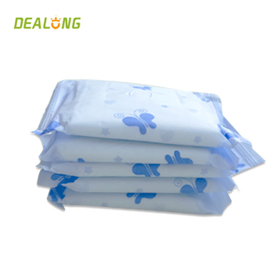 245mm Sanitary Napkin Diaper Feminine Hygiene SAP SGS Untuk Penggunaan Sehari-hari
