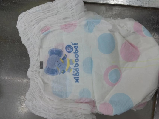 B Grade Baby Popok Sekali Pakai yang Nyaman Dicetak Seperti Kain Dapat Disesuaikan