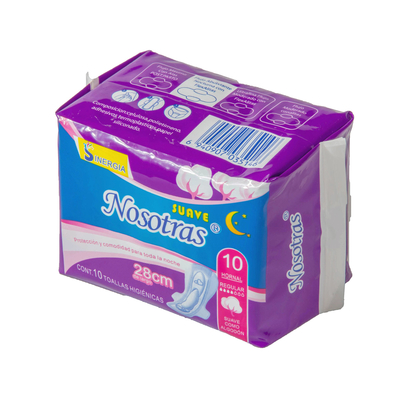 Bantalan Menstruasi Katun Bersayap Maxi 290mm Bantalan Kebersihan Wanita