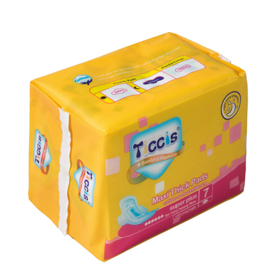 410mm Wanita Sanitary Napkins Natural Negative Ion Strip Pads Untuk Wanita