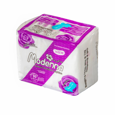 Non Woven 100% Cotton Panty Liners 155mm Maxi Panty Liners Bantalan Menstruasi