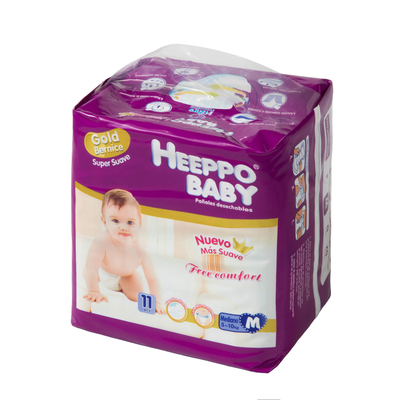 Fluff Pulp Popok Penggunaan Sehari-hari Unisex Popok Bayi Baru Lahir Organik FDA