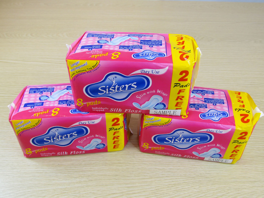 Semalam Sanitary Napkin Pads 320mm Ultra Tipis Maxi Pads Untuk Wanita