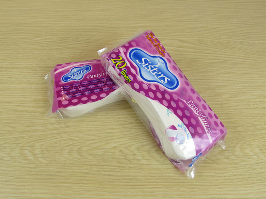 Membungkus Panty Liners Bernapas 280mm Memakai Panty Liners Setiap Hari