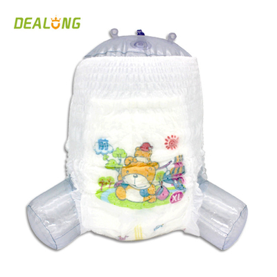 PE Film Bayi Pull Up Celana Pinggang Elastis Putih ADL Pull Up Celana Pelatihan