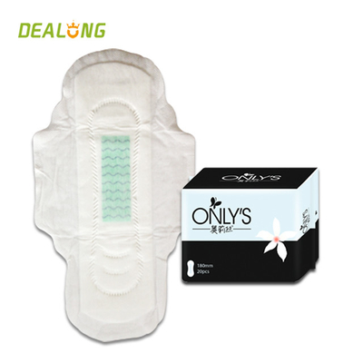 SAP Ladies Sanitary Napkins Dengan Wings 290mm Organic Soft Cotton