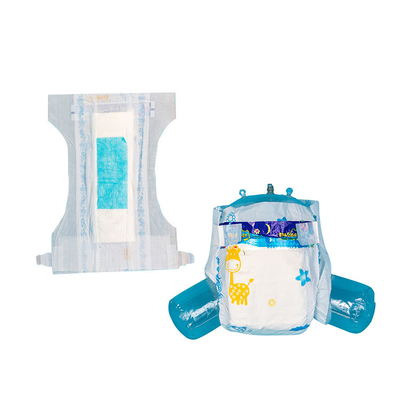 ADL Disposable Baby Diaper Wet Indicator Pinggang Besar Elastis Popok Fluff Pulp