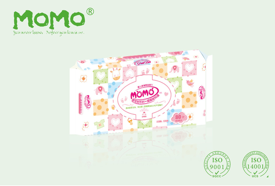 Tisu Basah Bayi Antiseptik Blueberry Pearl Timbul Bakterisida FDA