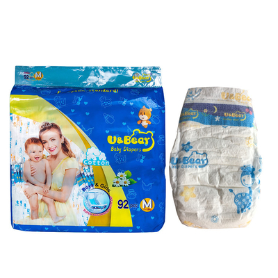 Pita Ajaib Disposable Baby Popok Kain Backsheet Dengan Pinggang Elastis Besar