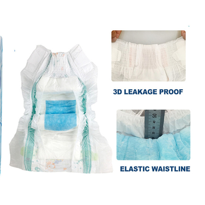 Pita Ajaib Disposable Baby Popok Kain Backsheet Dengan Pinggang Elastis Besar