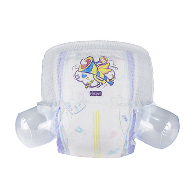 Fluff Pulp Baby Pull Up Pants Bernapas Hypoallergenic Pull Up Popok