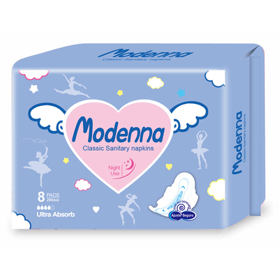 High Absorbency Winged Hygiene Sanitary Pads Bernafas sekali pakai