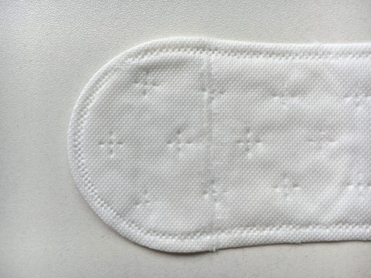 180mm Katun Murni Kapas Organik Panty Liner Biodegradable Untuk Penggunaan Sehari-hari