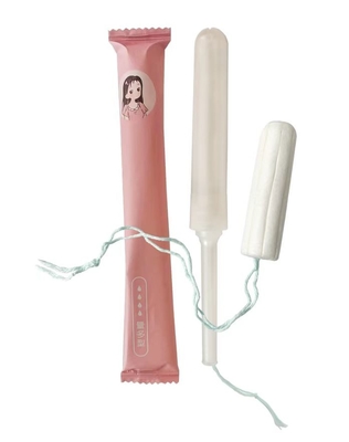 Aplikator Kapas Wanita Higienis Tampon Biodegradable
