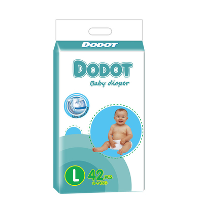 Dicetak Fluff Pulp SAP Popok Bayi Sekali Pakai Bernapas yang Dapat Disesuaikan