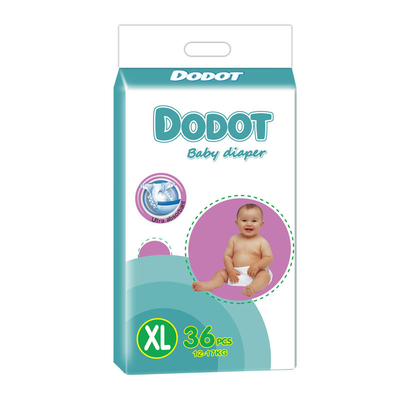 Dicetak Fluff Pulp SAP Popok Bayi Sekali Pakai Bernapas yang Dapat Disesuaikan